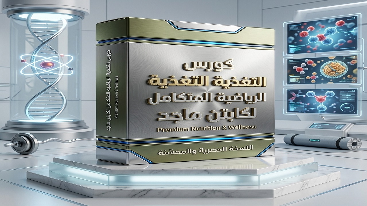 كورس التغذية الرياضية المتكامل كابتن ماجد